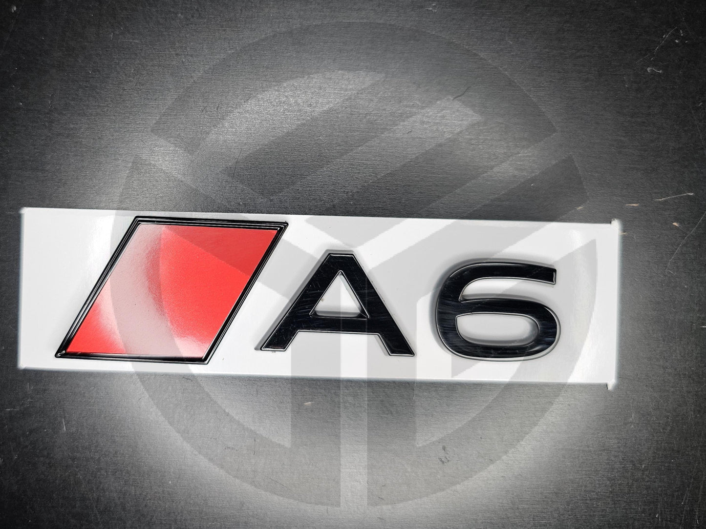 Audi A6 2025 Gloss Black Badge/Emblem S-Line (New Style)