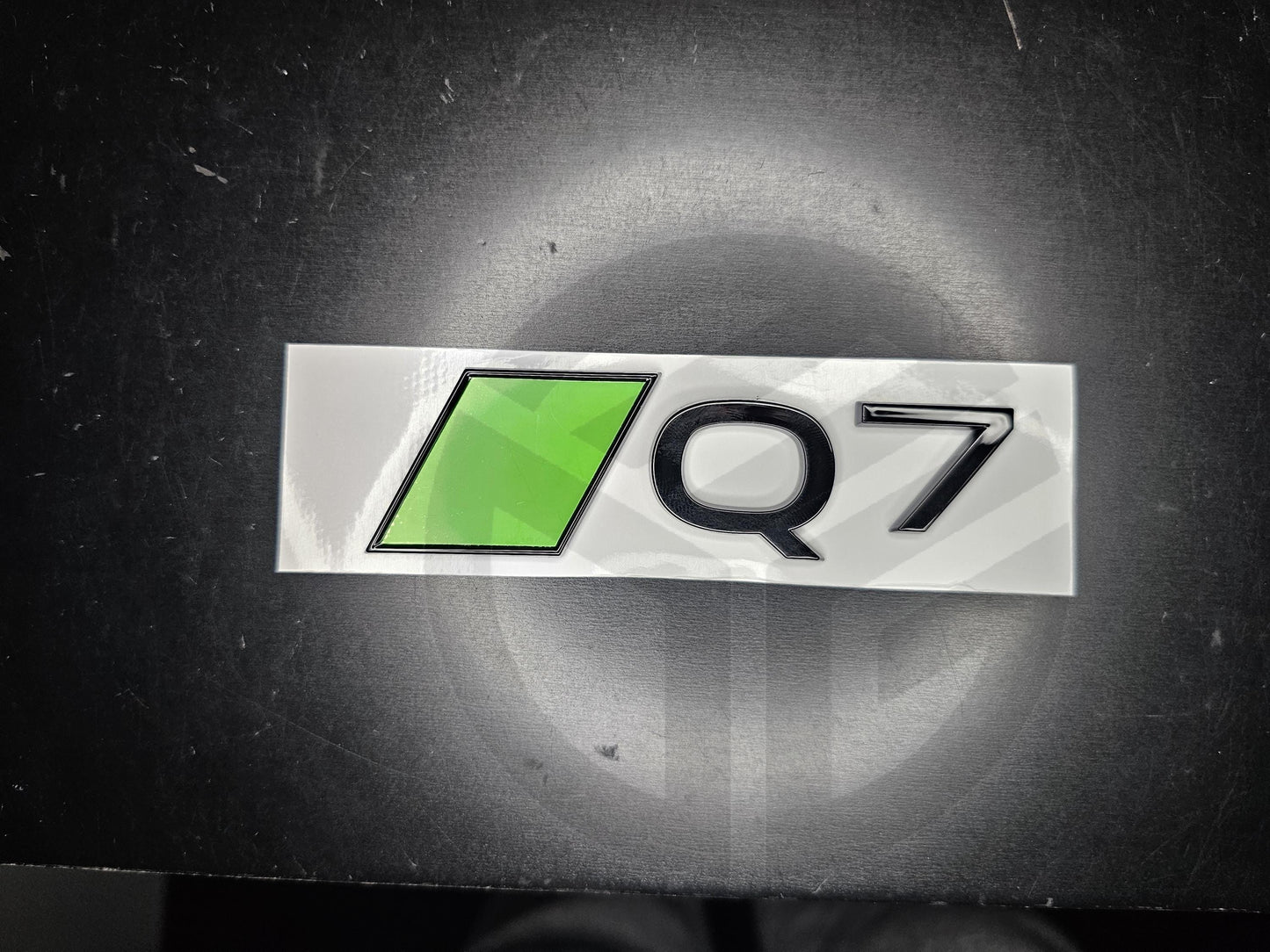 Audi 2025 New Style Badges (Various Colours) RS3 S3 S4 S5 S6A3 A4 A5 A6 A7 A8 Q3 Q4 Q5 Q6 Q7 Q8 Gloss Black Badge/Emblem S-Line (New Style)