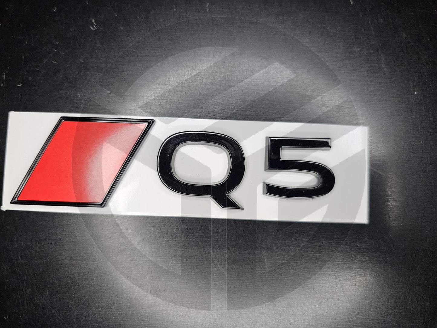 Audi Q5 2025 Gloss Black Badge/Emblem S-Line (New Style)