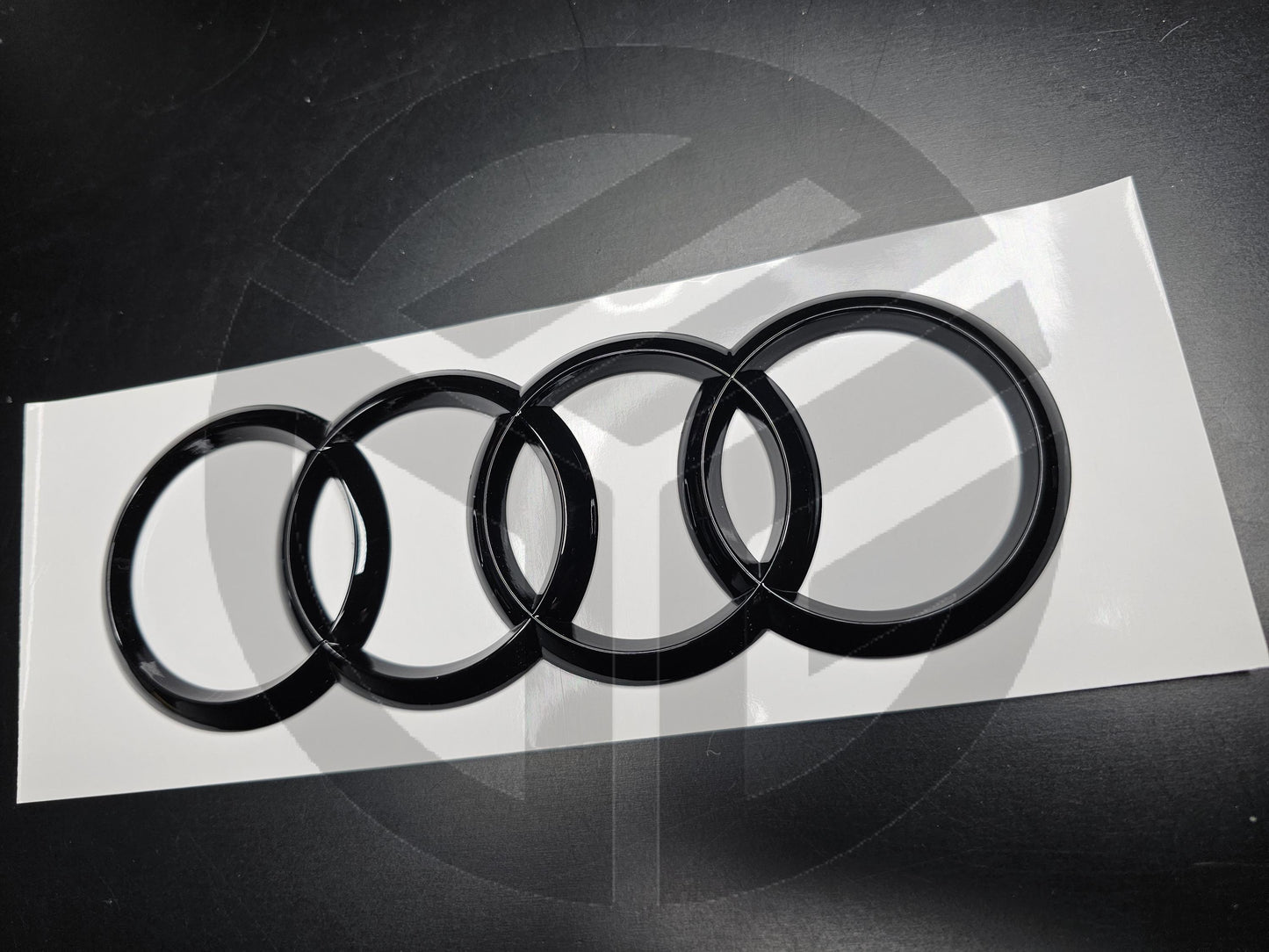 Audi Q3 2019-2024 SPORTBACK VERSION Gloss Black Rear Boot/Tailgate Badge/Emblem