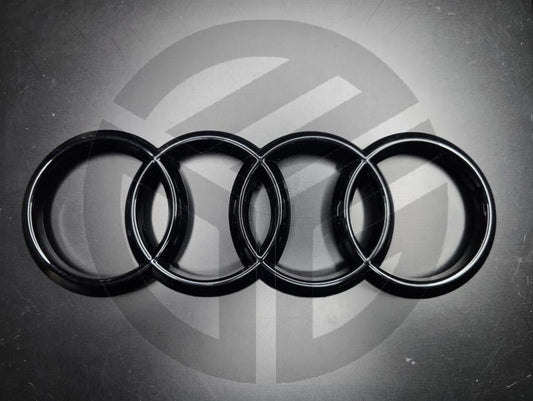 Audi A7 (4G8) Facelift Version 2016-2018 Gloss Black Front Grille Badge/Emblem 285mm