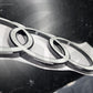 New 2025+ Audi Q7 Rear Boot/Trunk/Tailgate Logo Badge Rings Emblem Black/White