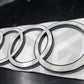 New 2025+ Audi A6 Rear Boot/Trunk/Tailgate Logo Badge Rings Emblem Black/White