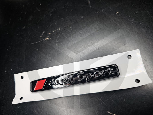Audi Sport Badge Decal Boot (All Models)(Various Colours) A1 A2 A3 A4 A5 A6 A7 Q2 Q3 Q4 Q5 Q7 Q8