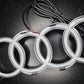 Gloss Black LED Light Up Audi Rings Grille Badge A1 A3 A4 A5 A6 A7 A8 Q3 Q5 Q7
