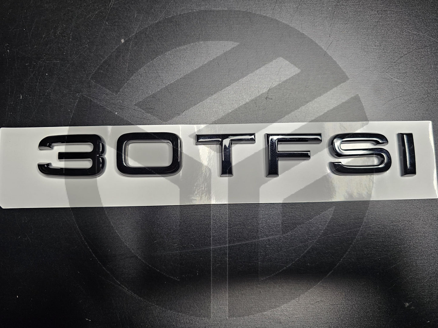 30 TFSI Gloss Black Rear Boot Badge All Model Audi 30TFSI