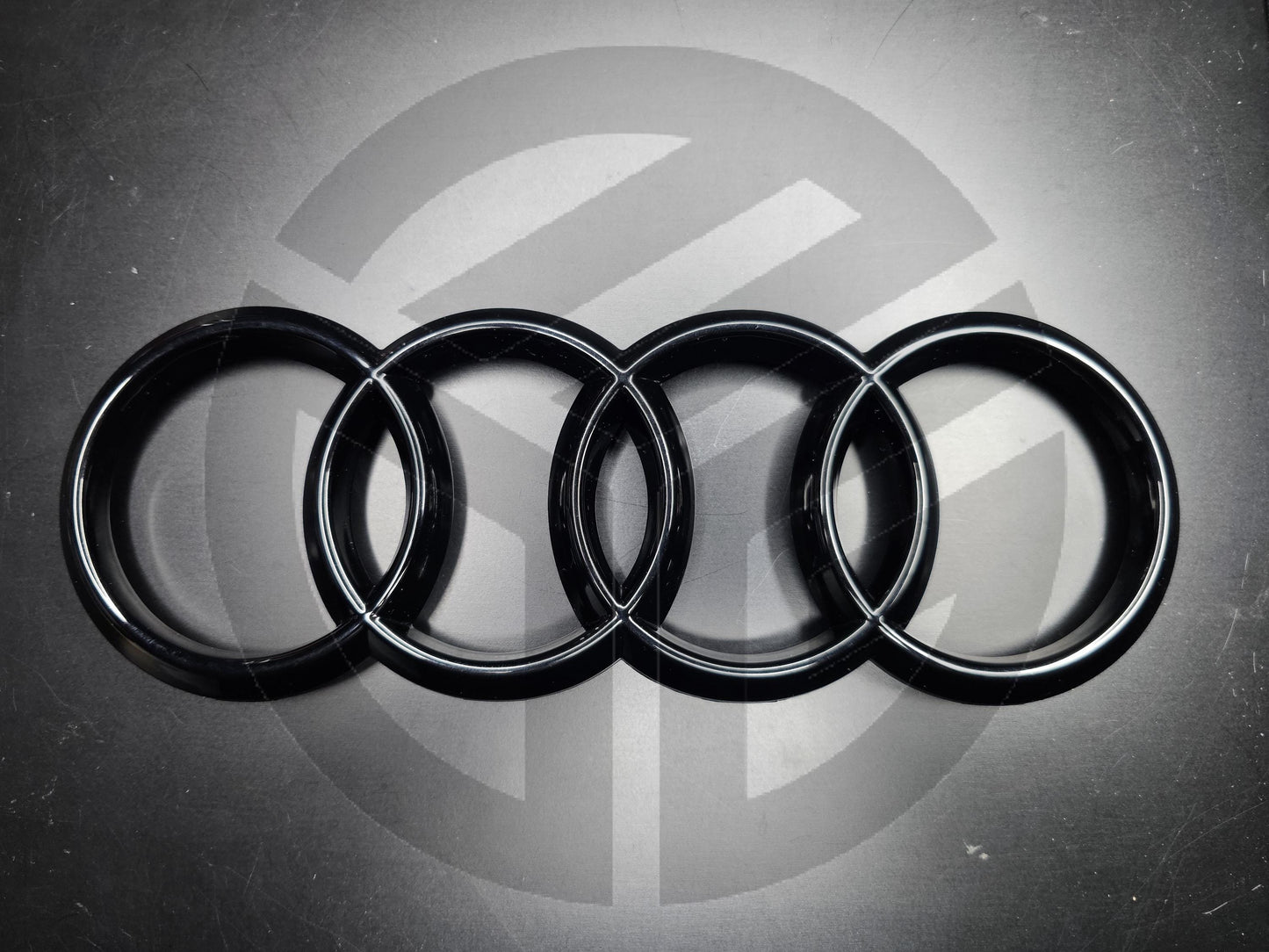 Audi S7 2012-2018 Gloss Black Badges Grille/Boot (Includes Grille Badge)