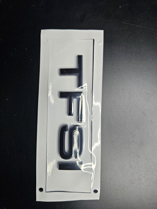 TFSI Gloss Black Rear Boot/Tailgate Badge All Models Audi TFSI A1 A3 A4 A5 A6 A7 A8 Q2 Q3 Q5 Q7 Q8