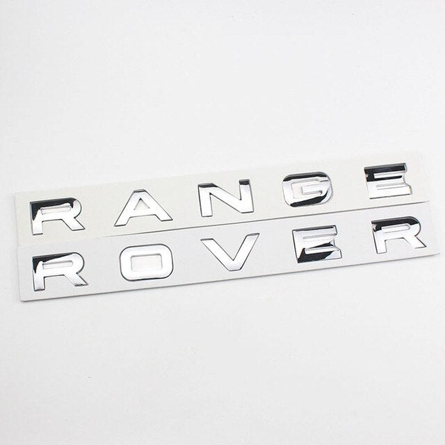 Range Rover Lettering