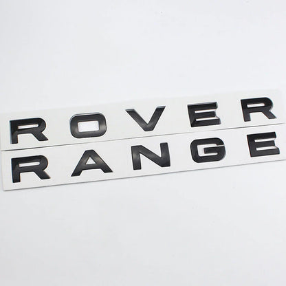 Range Rover Lettering