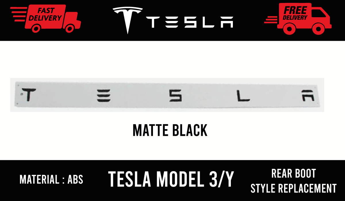Tesla Logo Badge