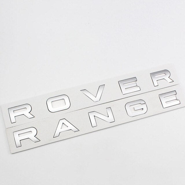 Range Rover Lettering