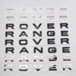 Range Rover Lettering