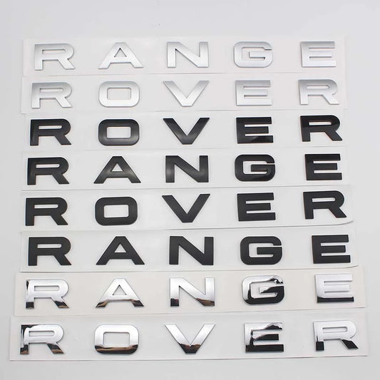 Range Rover Lettering