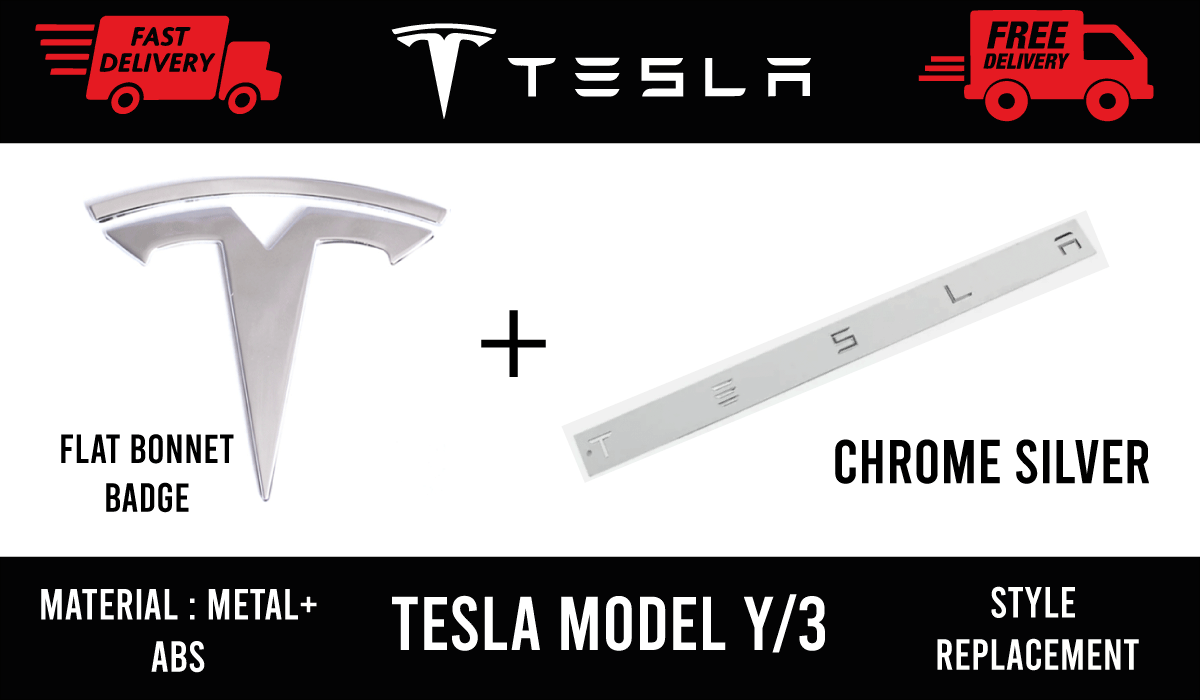 Tesla Logo Badge