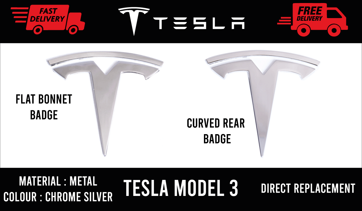 Tesla Logo Badge