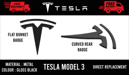 Tesla Logo Badge