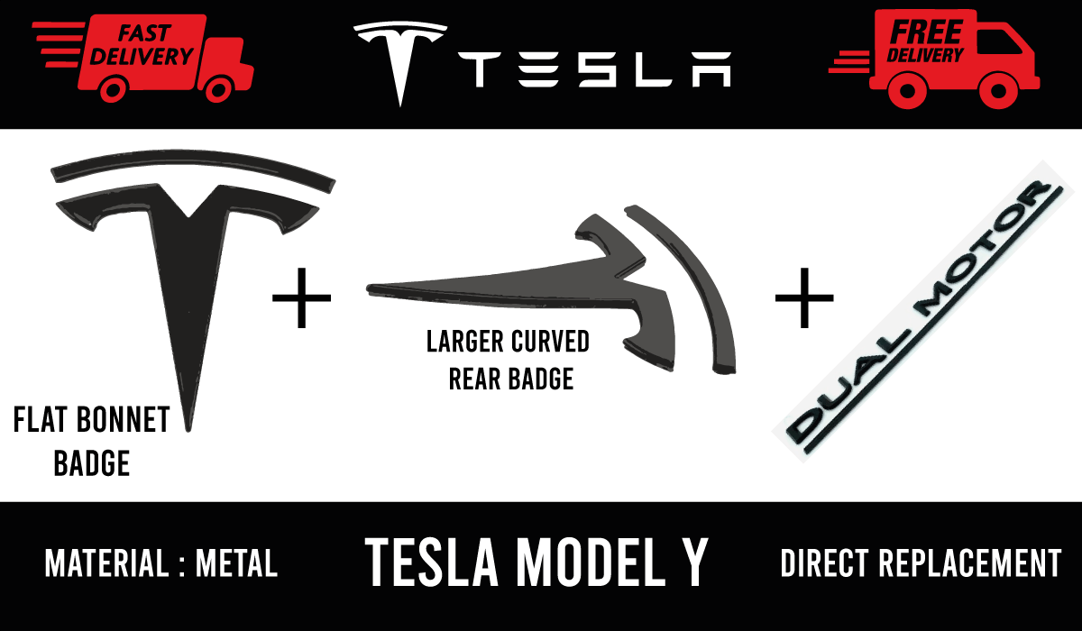 Tesla Logo Badge