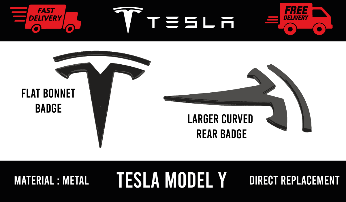 Tesla Logo Badge