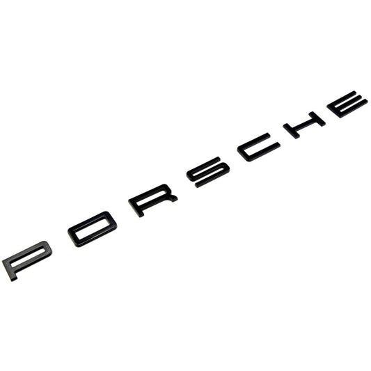 "Porsche" Lettering